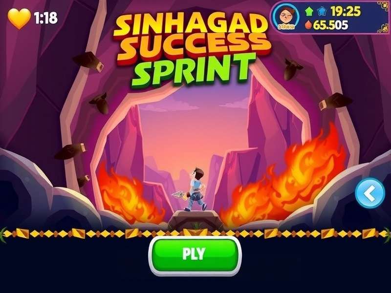 Sinhagad Success Sprint Game Banner